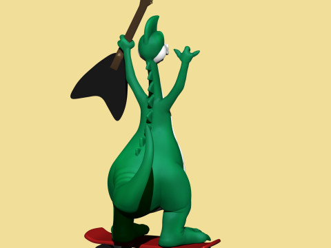 Denver The last dinosaur for 3D printing STL 3D Print Model