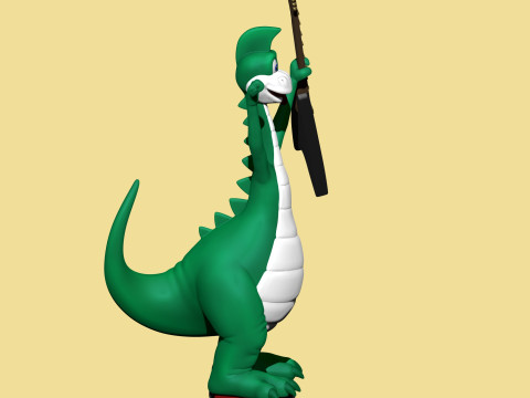 Denver The last dinosaur for 3D printing STL 3D Print Model