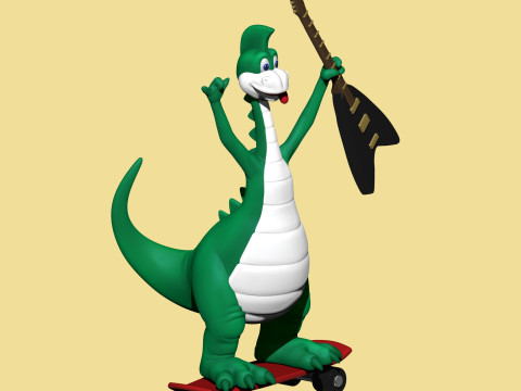 Denver The last dinosaur for 3D printing STL 3D Print Model
