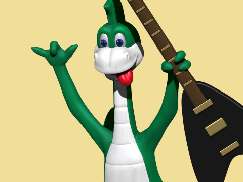 Denver The last dinosaur for 3D printing STL 3D Print Model
