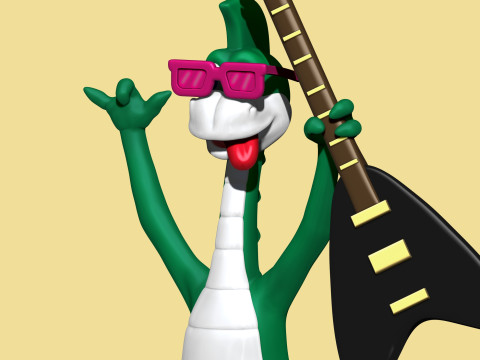 Denver The last dinosaur for 3D printing STL 3D Print Model