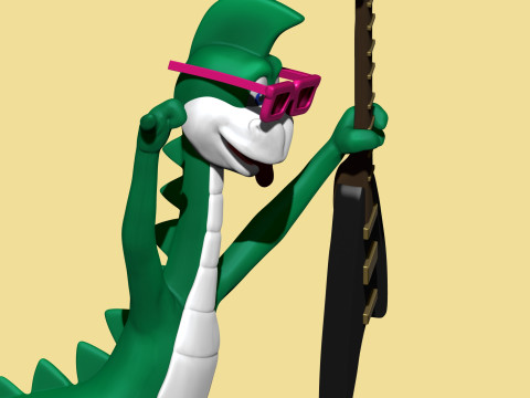 Denver The last dinosaur for 3D printing STL 3D Print Model