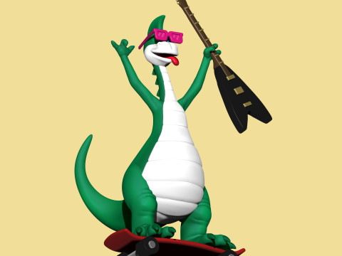 Denver The last dinosaur for 3D printing STL 3D Print Model