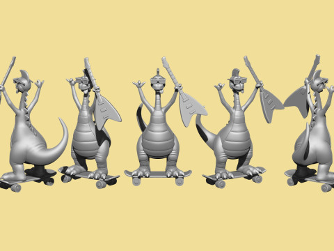 Denver The last dinosaur for 3D printing STL 3D Print Model