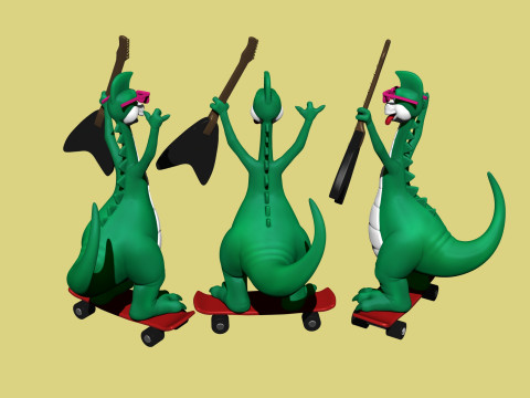 Denver The last dinosaur for 3D printing STL 3D Print Model