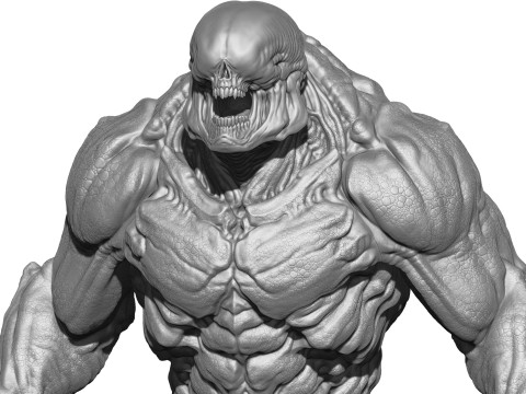 Hell Knight DOOM for 3d printing STL 3D 프린트 모델