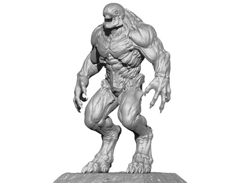 Hell Knight DOOM for 3d printing STL 3D 打印模型