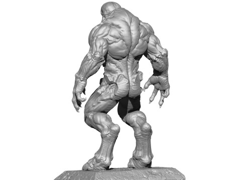 Hell Knight DOOM for 3d printing STL 3D 打印模型