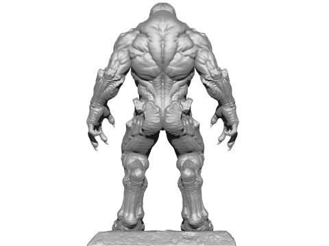 Hell Knight DOOM for 3d printing STL 3D 打印模型