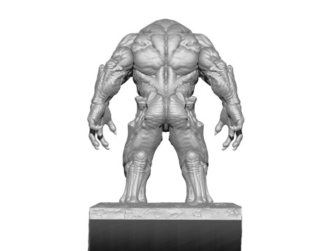 Hell Knight DOOM for 3d printing STL 3D 打印模型