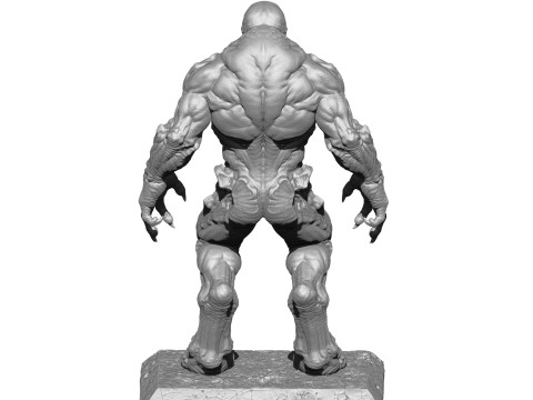 Hell Knight DOOM for 3d printing STL 3D 打印模型