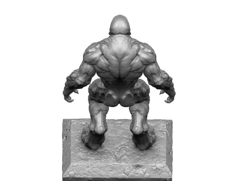 Hell Knight DOOM for 3d printing STL 3D 打印模型