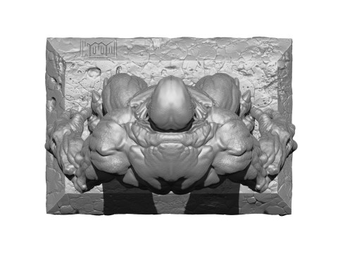 Hell Knight DOOM for 3d printing STL 3D 打印模型