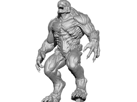 Hell Knight DOOM for 3d printing STL 3D 打印模型