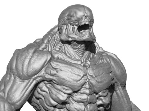 Hell Knight DOOM for 3d printing STL 3D 打印模型