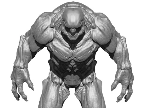 Hell Knight DOOM for 3d printing STL 3D Print Model