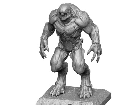 Hell Knight DOOM for 3d printing STL 3D 打印模型