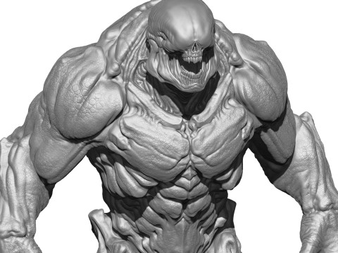 Hell Knight DOOM for 3d printing STL 3D 打印模型