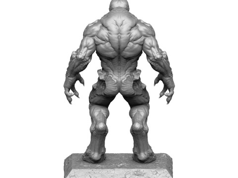 Hell Knight DOOM for 3d printing STL 3D 打印模型