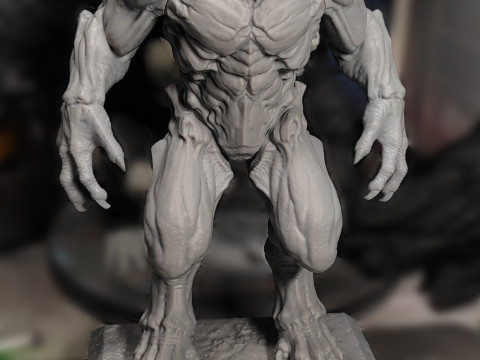 Hell Knight DOOM for 3d printing STL 3D Druckmodell