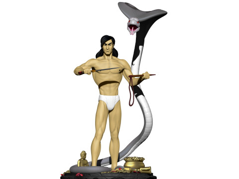 Mowgli for 3d printing STL 3D Print Model
