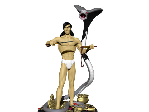 Mowgli for 3d printing STL 3D Print Model