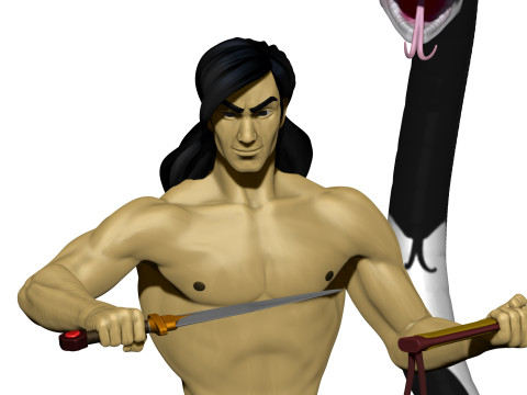 Mowgli for 3d printing STL 3D Print Model