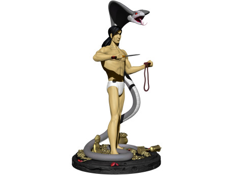 Mowgli for 3d printing STL 3D Print Model
