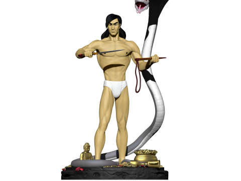 Mowgli for 3d printing STL 3D Print Model