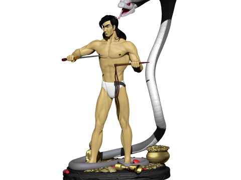 Mowgli for 3d printing STL 3D Print Model