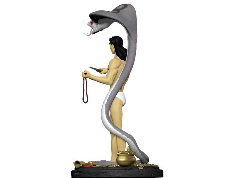 Mowgli for 3d printing STL 3D Print Model