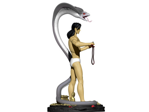 Mowgli for 3d printing STL 3D Print Model