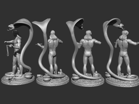 Mowgli for 3d printing STL 3D Print Model