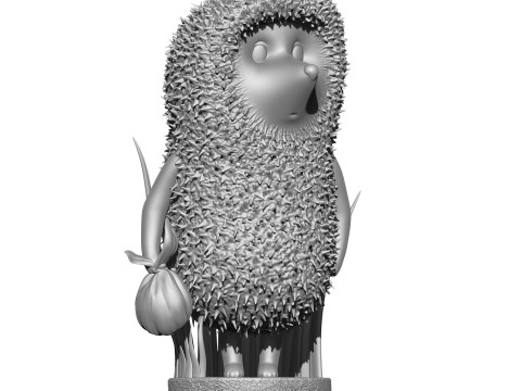 Hedgehog in the fog STL Model do druku 3D