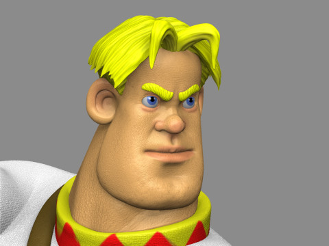 Alyosha Popovich for 3D printing STL Model do druku 3D