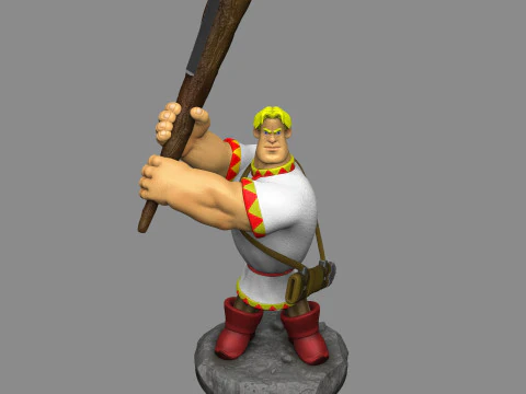 Alyosha Popovich voor 3D-printen STL 3D printmodel