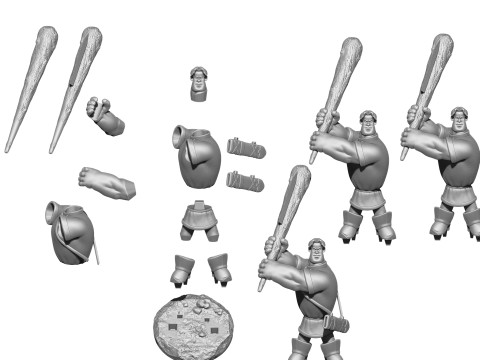 Alyosha Popovich for 3D printing STL 3D Принт Модель