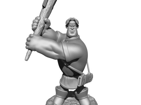Alyosha Popovich for 3D printing STL 3D Принт Модель