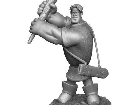 Alyosha Popovich for 3D printing STL 3D Принт Модель