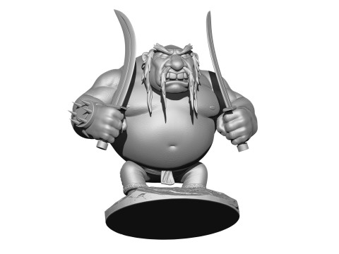 Tugarin the Serpent for 3D print STL Model do druku 3D