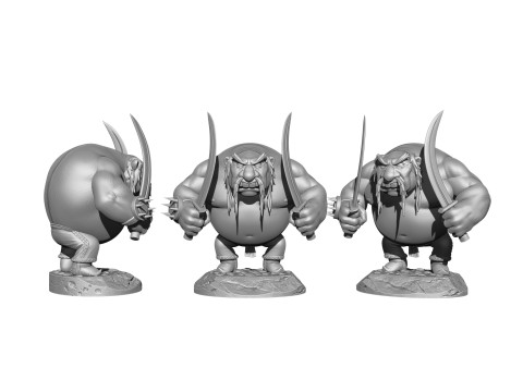 Tugarin the Serpent for 3D print STL Model do druku 3D