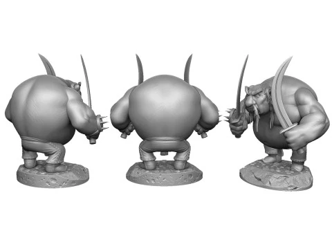 Tugarin the Serpent for 3D print STL 3D Print Model
