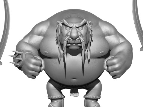Tugarin the Serpent for 3D print STL Model do druku 3D