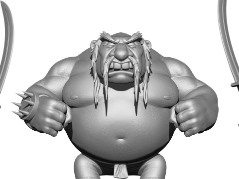 Tugarin the Serpent for 3D print STL 3D Print Model