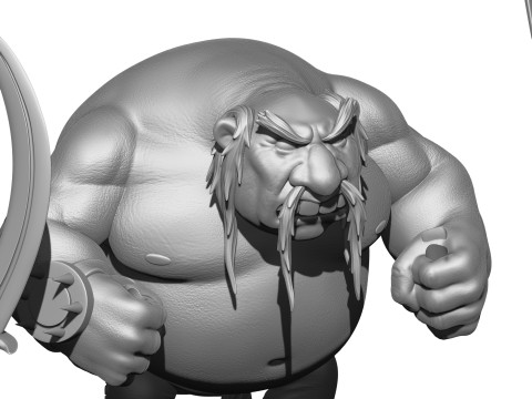 Tugarin the Serpent for 3D print STL Model do druku 3D