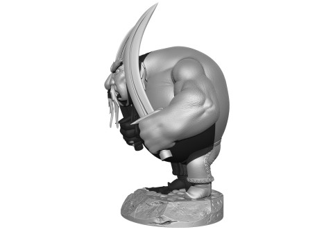 Tugarin the Serpent for 3D print STL Model do druku 3D