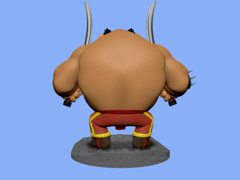 Tugarin the Serpent for 3D print STL 3D Print Model