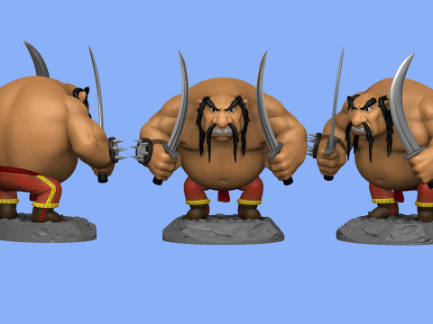 Tugarin the Serpent for 3D print STL Model do druku 3D