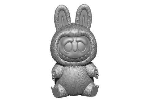 LABUBU FOR 3D PINT STL 9 CHARACTERS 2 POSES 3D Baskı Modeli