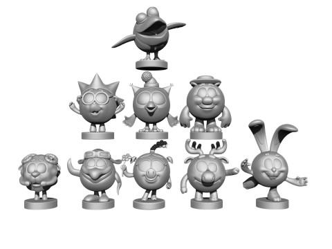 SMESHARIKI FOR 3D PRINTING STL 3D printmodel